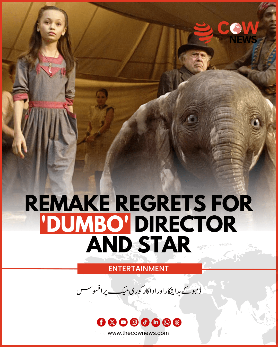 Remake Regrets for _Dumbo_ Director and Star