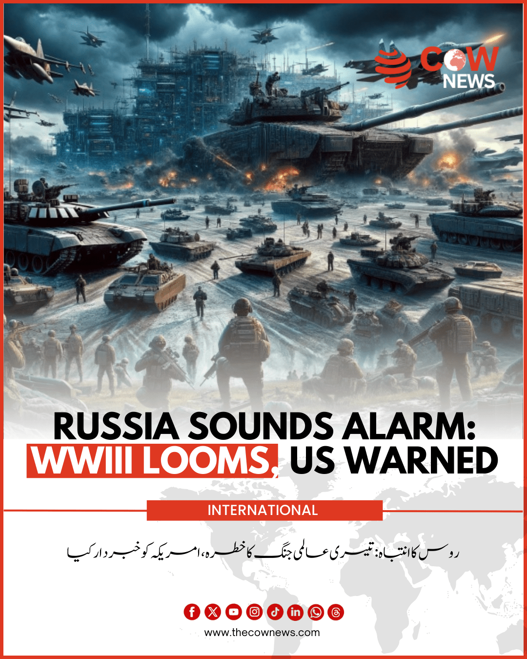 Russia Sounds Alarm_ WWIII Looms, US Warned