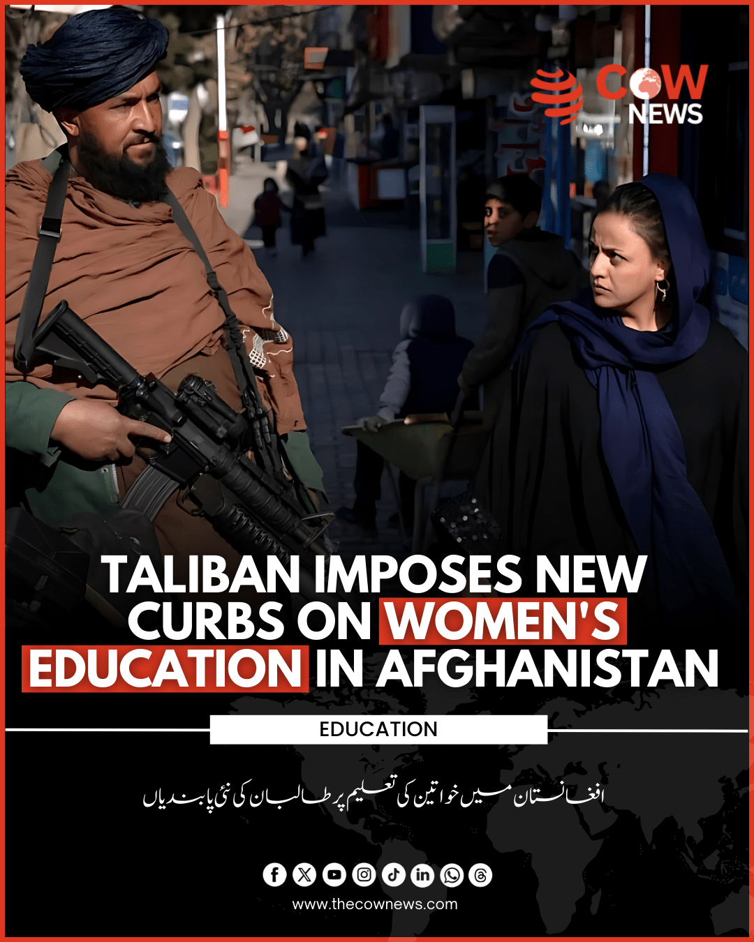 Taliban Imposes New Curbs on Women_s Education in Afghanistan