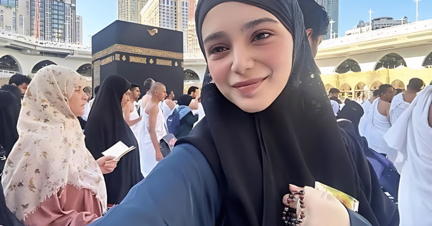 Aima Baig faces strong criticism for performing Umrah after finishing a concert in jeddah