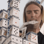 Card Shark_ Artist Builds Record-Breaking 54-Foot House of Cards