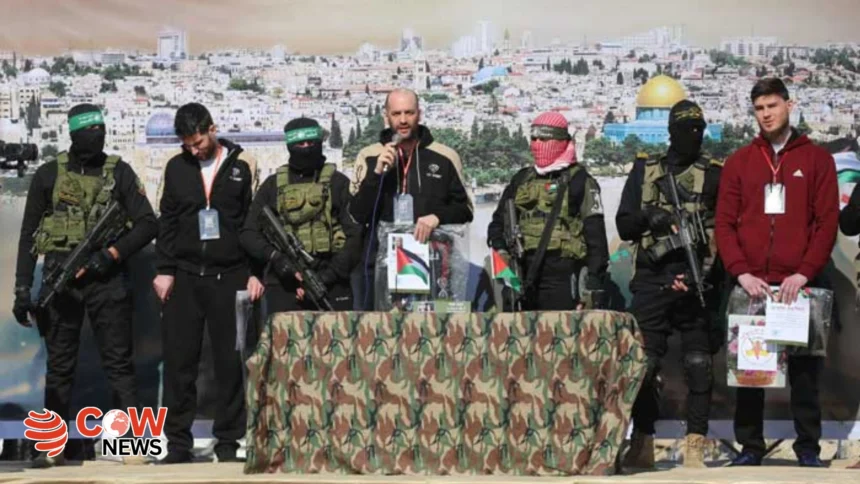 Hamas hands over three Israeli captives to Red Cross