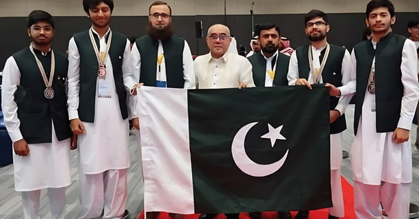 Medal Haul_ Pakistani Students Shine with Two Silver