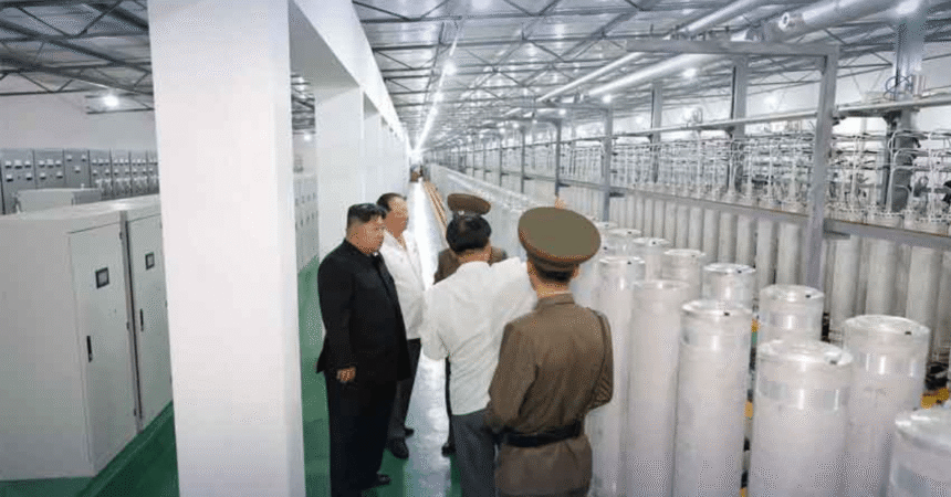 North Korea Exposes Secret Uranium Site