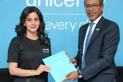 Saba Qamar Becomes UNICEF Pakistan's First National Ambassador for Child Rights