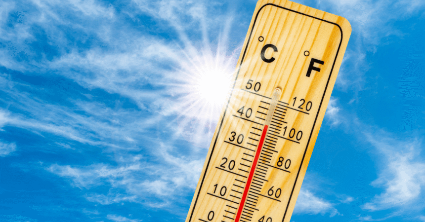 Scorching Heat Meets Stormy Weather