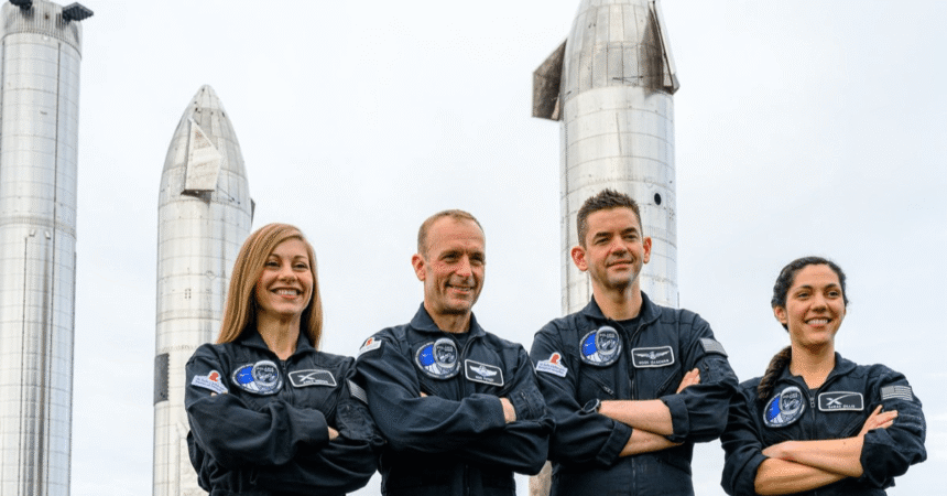 SpaceX Launches Billionaire's Private Spaceflight