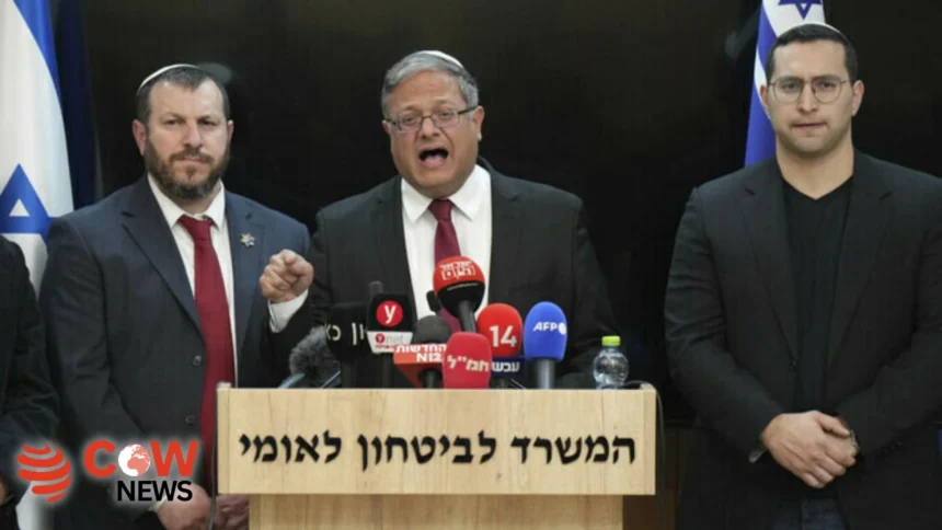 Three Israeli Ministers Resign Over Hamas Ceasefire Agreement||||
