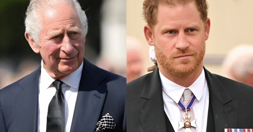 What shocking claim has Prince Harry made about King Charles amid security risks
