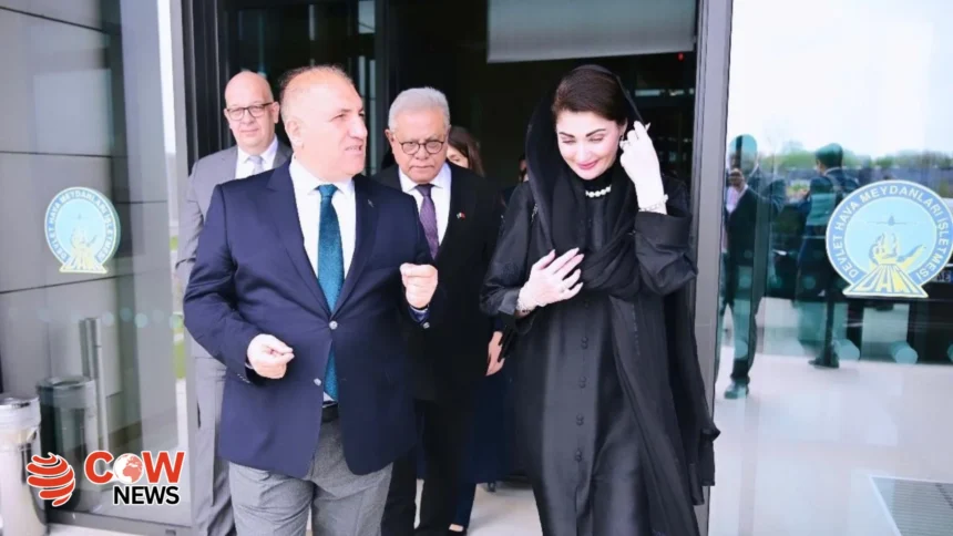 Punjab CM Maryam Nawaz reaches Turkiye to attend Antalya Diplomacy Forum 2025